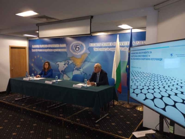 В БТПП се проведе уебинар на тема \"Финансови инструменти за енергийна ефективност и възобновяеми енергийни източници\"