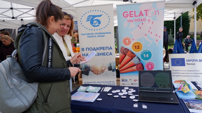 “GELATOn the ROAD” project takes part in the Farmers’ Market in Vratsa