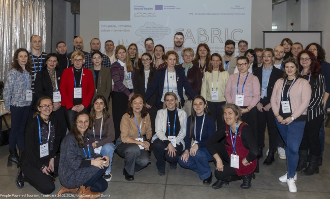 Second partner meeting for the „People Powered Tourism“ in Timisoara, Romania